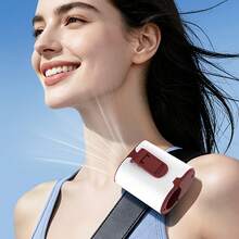 Portable Waist Fan, Waist Clip Portable Personal Motion Fan, Rechargeable Hands-Free Neck Fan, Adjustable Speed, LED Display Screen, Lightweight Design, Very Suitable For Outdoor Activities, Work Sites, Hiking, Camping, Gardening, Travel Essentials - Clip-on - View 8