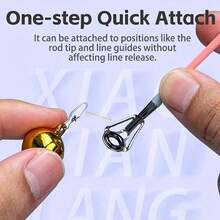 1pc/5pcs/10pcs Fishing Bell, Durable Quick Clip Design, Suitable For Night Fishing And Ice Fishing Bite Alarm, Easy Installation, Anti-Loosening Design, Universal For Freshwater And Saltwater Fishing, Fishing Rod Accessory, Essential For Fishing Enthusiasts - Fish Bell - View 7