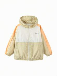 mini bala UPF50+ Kids Cooling Sun Protection Jacket Lightweight Outdoor Coat - Camel - View 4
