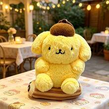 Miniso Sanrio 角色 Let's Go 系列香氛毛絨吊飾盲盒 - Pompompurin，超柔軟毛絨，經典黃色與棕色，圓潤可愛設計，生日/節日禮物首選，粉絲必備 (1件隨機發貨) - 彩色 - 查看 2