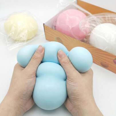 1個最新熱銷新品 10cm 超大流體起司球巨型泥球擠壓玩具 壓力緩解 - 完美禮物 - 生日禮物 - 理想禮物 - 驚喜禮物 - 節日禮物 - 季節性禮物 - 萬聖節禮物 - 聖誕禮物 - 給遊戲愛好者的精美禮物 - 禮物 - 復活節禮物