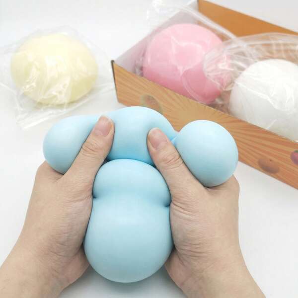 1個最新熱銷新品 10cm 超大流體起司球巨型泥球擠壓玩具 壓力緩解 - 完美禮物 - 生日禮物 - 理想禮物 - 驚喜禮物 - 節日禮物 - 季節性禮物 - 萬聖節禮物 - 聖誕禮物 - 給遊戲愛好者的精美禮物 - 禮物 - 復活節禮物