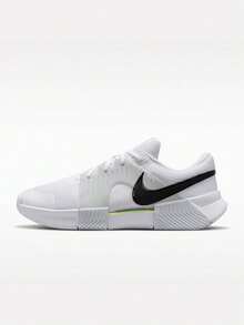 Nike Men's M ZOOM GP CHALLENGE 1.5 HC Low-Top Tennis Shoes IQ5180-100 - Black and White - View 2