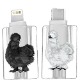 Pollo Silkie Negro, Pollo Silkie Blanco