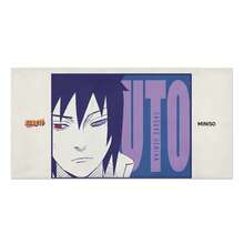 Naruto Uchiha Sasuke Manga Print Quick Dry Microfiber Beach Towel - A - View 4