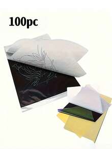Professional Tattoo Transfer Paper, High-Quality Tattoo Pattern Transfer Paper, Easy Tattooing, Advanced Thermal Carbon Copy Paper, Durable And Seamlessly Compatible With Tattoo Supplies - Multicolor - View 24