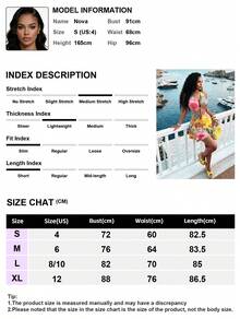 NEW IDEA Women's Sexy Vacation Leopard Tropical Floral Print Halter Short Summer Dress, Deep V Ruffled Dress For Going Out, Beach, Night Out & Party - Multicolor - View 4