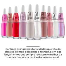 Kit 10 Esmalte Impala Tons Rosa Cremoso Esmaltes Atacado - 4 Cor - Visão 5