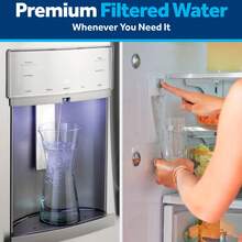 GE RPWFE Refrigerator Water Filter, Genuine Replacement Filter, Reduces Lead, Sulfur, And Over 50 Other Impurities. Replace Every 6 Months For Best Results-No CHIP. 1-Pack. - View 5