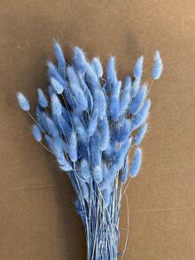 30/60/120/180/240 Pcs 16.5 Inch Artificial Rabbit Tail Grass, Artificial Rabbit Tail Grass Stems For Home Decor, Suitable For Bohemian Style Floral Arrangements, DIY Crafts, Home Kitchen Decor, Wedding Decor, Christmas Decor, Christmas Thanksgiving Decor, DIY Wreath Decor - Light Blue Rabbit Tail Grass - View 4