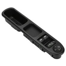 FOR PEUGEOT 207 ELECTRIC POWER WINDOW MASTER CONTROL SWITCH, 6554.QC RIGHT SIDE - Star - View 2