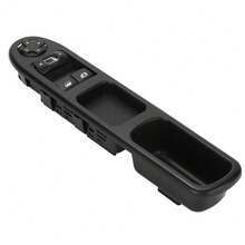 FOR PEUGEOT 207 ELECTRIC POWER WINDOW MASTER CONTROL SWITCH, 6554.QC RIGHT SIDE - Star - View 1