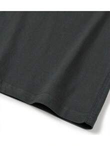 Camiseta de Hombre con Estampado Gráfico de Diseño Moderno y Corte Relajado, Camiseta de Hombre, Camiseta de Alta Calidad, 100%, Camiseta de Marca de Lujo 100% para Hombre, Camiseta Casual D - Negro - Ver 3