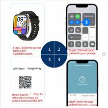 LIGE Fashion Smartwatch 1000mAh Ultra-Large Battery Capacity 100+ Sports Modes Photo Timer Weather Forecast Activity Tracking Water-Resistant Multi-Function Smartwatch For Women And Men - View 13