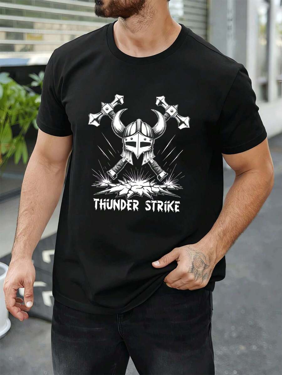 Men T-Shirts - Black - View 1