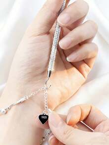 Bracelet Clasp Assistant - Quick And Convenient Daily Bracelet Wearing Helper, Effortless Jewelry Slide Clasp Wrist Accessory, Fashionable Metal Wearing Buffer, Metal Wire Crocodile Clip Bracelet Assistant Tool, Used For Adjusting Watch Band Buckle - Multicolor - View 6