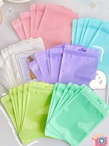 Assorted Mini Storage Bags, Simple Multi-Purpose Storage Bags, Suitable For Office, School, And Back-To-School Season. - Multiple Styles - View 4