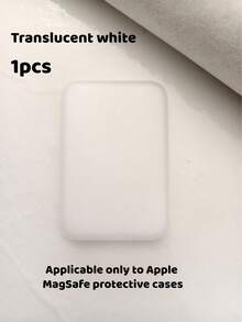 1 pezzo Custodia protettiva magnetica per Apple. Questa custodia protettiva per power bank Apple è realizzata in morbido materiale TPU con una texture opaca e fine, offrendo protezione da urti e cadute. Puoi anche applicare i tuoi adesivi preferiti sulla custodia protettiva. È un ottimo regalo per familiari e amici. - Multicolore - Visualizzare 12