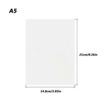 50 Sheets Of White Printable Self-Adhesive Paper 210x148mm, Suitable For Laser/Inkjet Printers, Very Suitable For Making Labels And Stickers For Cans, Bottles, Storage Boxes - A5 - View 2