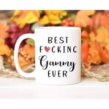 Divertida taza de caf gammy u2013 Best Gammy Ever Mug u2013 Taza de caf Gammy u2013 Best Gammy Ever 11 oz - Blanco - Ver 2