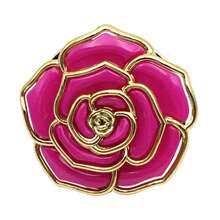 1pc Rose Flower Purse Hanger, Portable Table Edge Bag Hook, No Glue Stable Gravity Hook, Decorative Handbag Holder For Office, Restaurant, Travel And Daily Use - Roses - View 17
