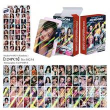 124pcs BABY MONSTER New Album CHOOM Holographic Laser Cards, Star LOMO Cards - Multicolor - View 12
