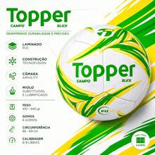 TOPPER OFFICIAL FIELD BALL - Yellow/Green - View 10