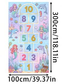 A Dreamy Macaron Style Floor Game Mat Suitable For Vacations, Family Gatherings, Spring And Summer Picnics, Beach Themed Parties, Adult Group Games, And Interactive Puzzle Games For Boys And Girls - Multicolor - View 10