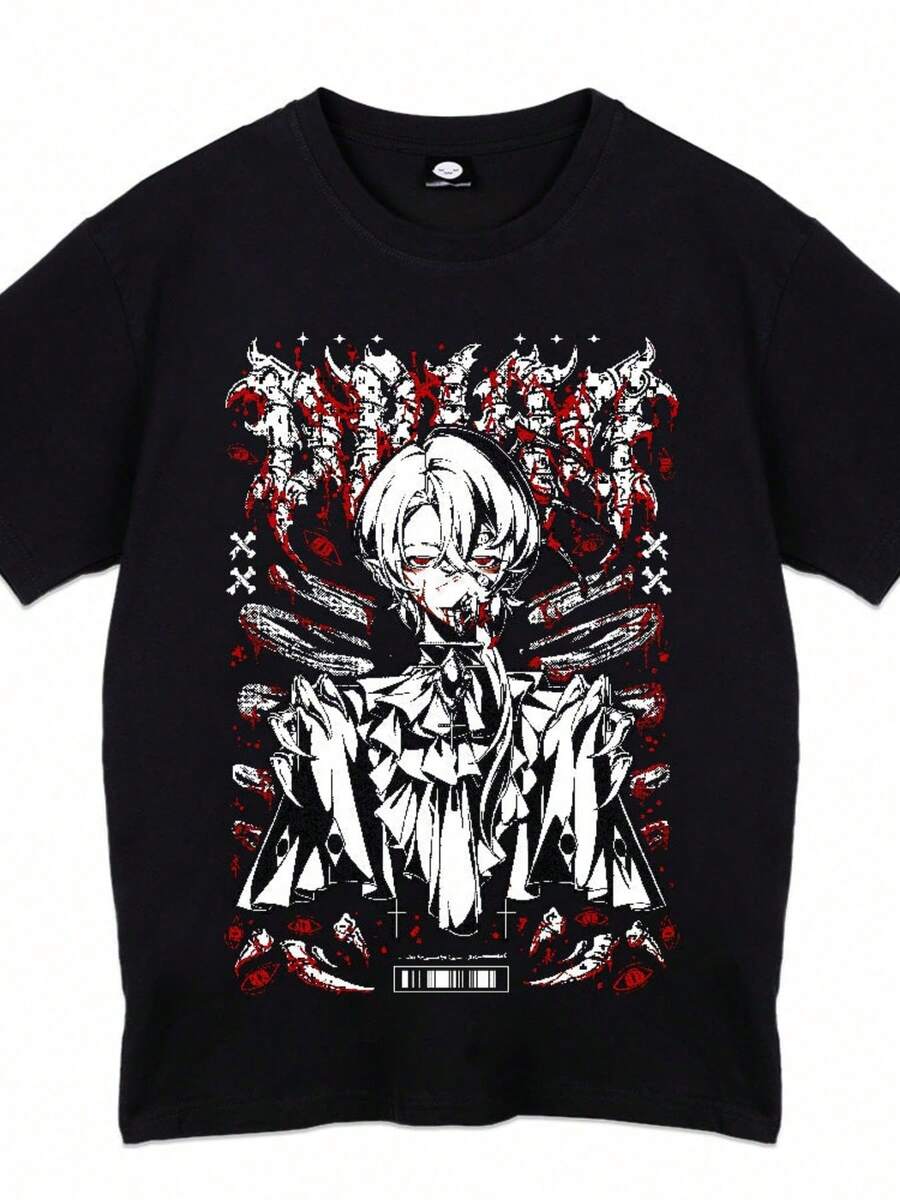 DriadVT Osteos-Camiseta - Negro - Ver 1