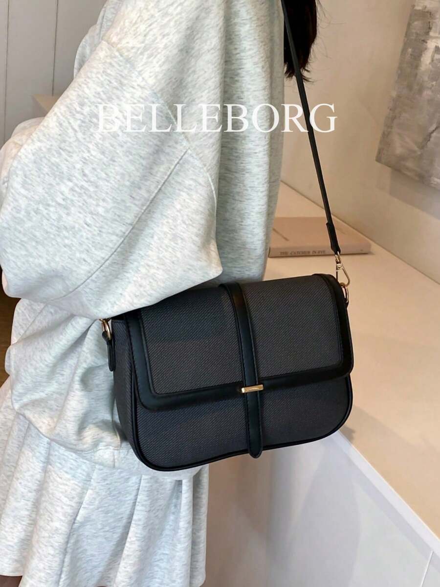 Retro Crossbody Shoulder Bag Suitable For Daily Use By Women, Bag For Women Elegant