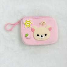 Cute Vintage Rilakkuma Cartoon Plush Coin Purse, Can Store Ear Hanging Decoration, Best Friend Pendant Keychain Card Holder, Cute Gift Decoration - View 9