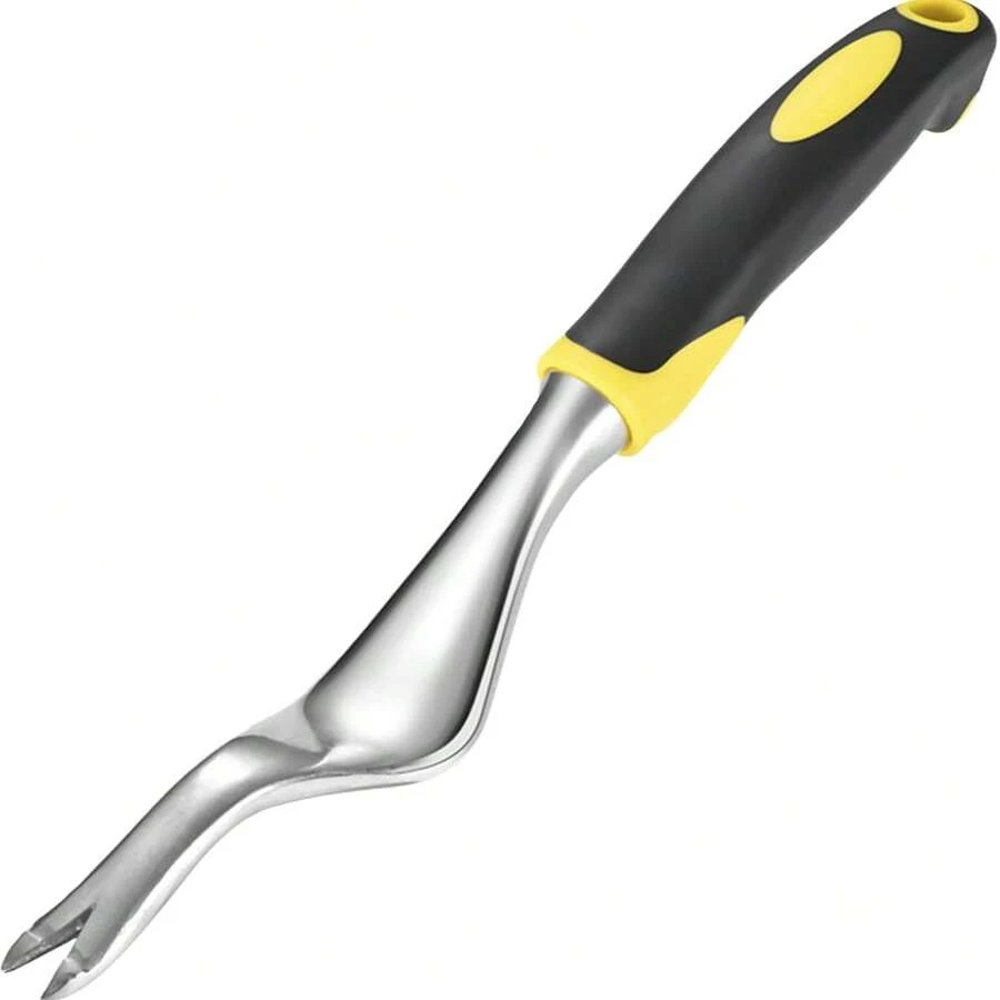 Garden Weeder Manual Weeding Tool With V-Shaped Fork And Anti-Bending Lever Base, Easy Weeding And Deeper Root Digging, Ergonomic Handle Weeding Tool For Farm Lawn And Field - A - View 1