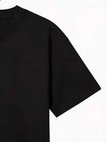 IKON Unisex Shirt, IKON Graphic Tee,100% cotton Algodón Transpirable,Ideal para el Estilo Casual y Trendy,Vintage Oversize Tee- Estilo Rauw Alejandro / Street Style / Casual Diario - Negro - Ver 4