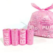 12 rollos de bolsas a prueba de fugas para excrementos de perro, diseño de huellas de patas, bolsas de plástico duraderas para desechos de mascotas, adecuadas para limpieza de mascotas y uso al aire libre, regalo perfecto de Navidad, bolsas de alta calidad para la eliminación de excrementos de perro - A - Ver 9