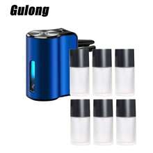 Smart Car Aromatherapy Diffuser Air Vent Clip, USB Rechargeable Car Essential Oil Diffuser, Ultra-Quiet Atomization Humidifier, Long-Lasting Fragrance, Adjustable Modes, LED Light, Includes 3/6 Bottles Of Essential Oils, Car SUV Truck Accessories Gift - Multicolor - View 15