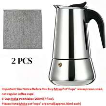 12-Cup Stainless Steel Electric Stovetop Espresso Machine (304L Stainless Steel); 2/4/6/9/12-Cup Instant Coffee Machine; Classic Italian Mocha Machine – Brew Rich, Aromatic Coffee And Cuban-Style Coffee At Home. - Silver - View 12