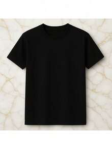 Original HPC POLO T-Shirt With Round Neck And Short Sleeves – Themed Graphic Design "HPC: London England Heritage" – 100% Cotton - 黑色 - 查看 4