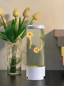 Lampu Hias Bentuk Ubur-ubur dengan Colokan USB, Lampu Suasana Berubah Warna, Lampu Ubur-ubur, Dekorasi Rumah Akuarium Ubur-ubur, Lampu Suasana Ruangan untuk Ruang Tamu, Kamar Tidur, Rumah, Hadiah Liburan (Baterai Tidak Termasuk) - MultiWarna - View 9