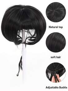 Fun Pet Wigs For Cats & Dogs, Pet Hair Accessories, DIY Handmade Braided & Straight Pet Wigs - 彩色 - 查看 4