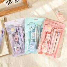 1 Set 7-Piece Stationery Gift Set, Student Gift, Learning Supplies, Back To School Gift, Birthday Present - Sets - View 2