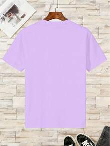 Camiseta de algodón para niño Cat Samurai - Rosa - Ver 2