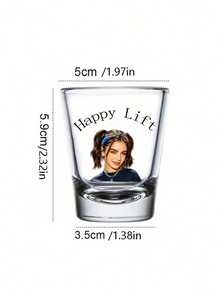 1pc Customized Photo Wine Glass, 2oz Capacity, Printable Photo, Birthday Custom Wine Glass, Personalized Photo Glass, Multi-Functional, Decorative, Mildew-Resistant, Reusable, Easy To Clean, Cute, High-Quality, Modern Stylish, Customizable, Personalized, Unique, Ideal Gift For Him, Ideal Gift For Her - Multicolor - View 13