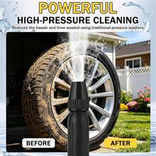 1pc 360° Rotating 3-Nozzle Sprinkler With Adjustable High-Pressure Hose And Nozzle, Suitable For Garden Watering And Car Washing. It Provides An Efficient And Comfortable User Experience, And Comes With A Pressurized Nozzle And Household Hose. It Is Also An Accessory For High-Pressure Washers. - A - View 9