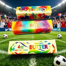 Butter Balok Warna-warni Piala Dunia, Butter Balok Warna-warni Piala Dunia - Hadiah untuk Tas Kado, Souvenir Pesta, Pengisi Pita, Karnaval, Natal, Isian Kaos Kaki Natal, Hadiah Ulang Tahun, Hari Ibu, Upacara Wisuda - MultiWarna - View 3