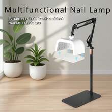 UV/LED Nail Curing Lamp For Hands And Feet, Fast Drying Gel Nail Light With Detachable Stand, 2-In-1 Portable Manicure/Pedicure Curing Machine - White - View 2