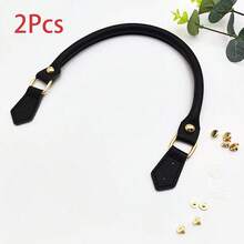 2入組 鑽石圖案包芯紗女款手提包 DIY 可更換式鉚釘風肩背帶 包款改造配件 - 彩色 - 查看 13