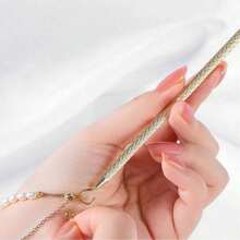 Bracelet Clasp Assistant - Quick And Convenient Daily Bracelet Wearing Helper, Effortless Jewelry Slide Clasp Wrist Accessory, Fashionable Metal Wearing Buffer, Metal Wire Crocodile Clip Bracelet Assistant Tool, Used For Adjusting Watch Band Buckle - Multicolor - View 10