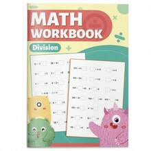 Math Workbook Series, Addition Subtraction Multiplication Division Practice, Progressive Arithmetic Training, Develop Number Sense, Speed And Accuracy, Beautiful Illustrations - Math Workbook - View 8