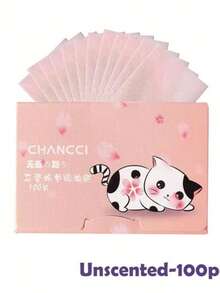 100 Sheets Portable Oil-Absorbing Facial Tissues, Grapefruit, Chamomile, Bamboo Charcoal Natural Soft Face Wipes, Scented Oil-Control Tissues, Unisex Travel Supplies, Easy To Take Single Sheet, Oil-Absorbing Paper, Beauty - Multicolor - View 9