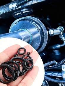 225pcs O-Ring Sealing Ring Set, 18 Sizes, Heat And Oil Resistant NBR Rubber Gaskets, Automotive Water Pipe Faucet Repair Replacement Tools, Car Parts, Faucet Water Pipe Air Seal Repair - A - View 6